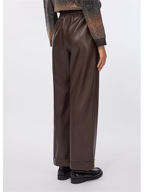 Pantaloni in tessuto spalmato LIU JO | MF5069E0624/90915